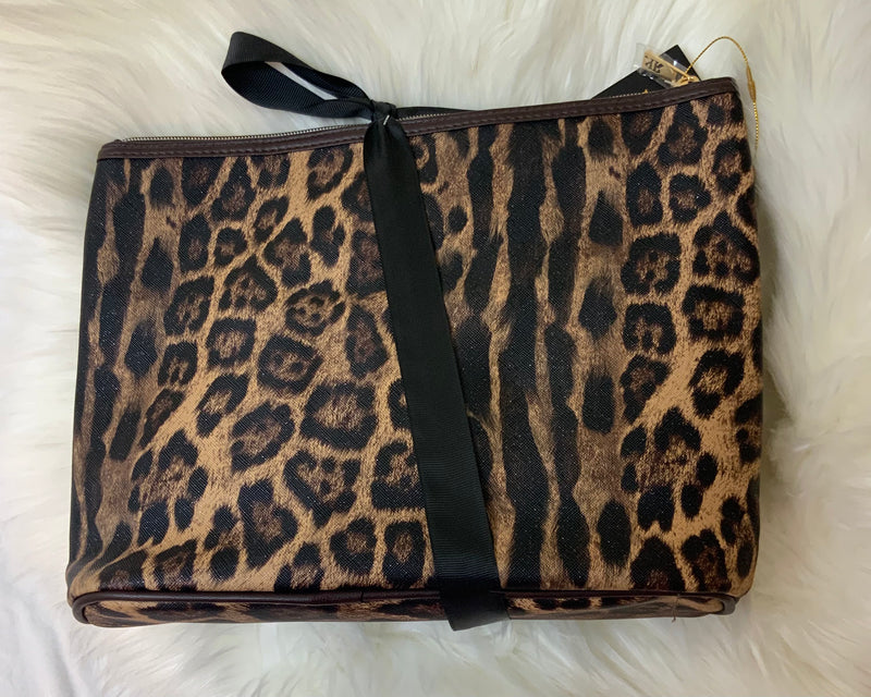 Leopard Cosmetic Toiletry Kit