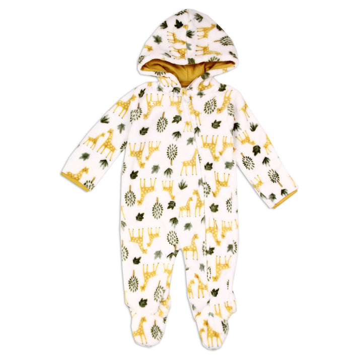 Boys Fleece Giraffe Jumper