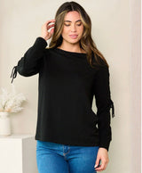 Black Tie Long Sleeve