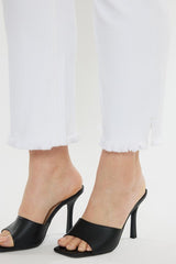 Plus High Rise Slim Straight Jeans