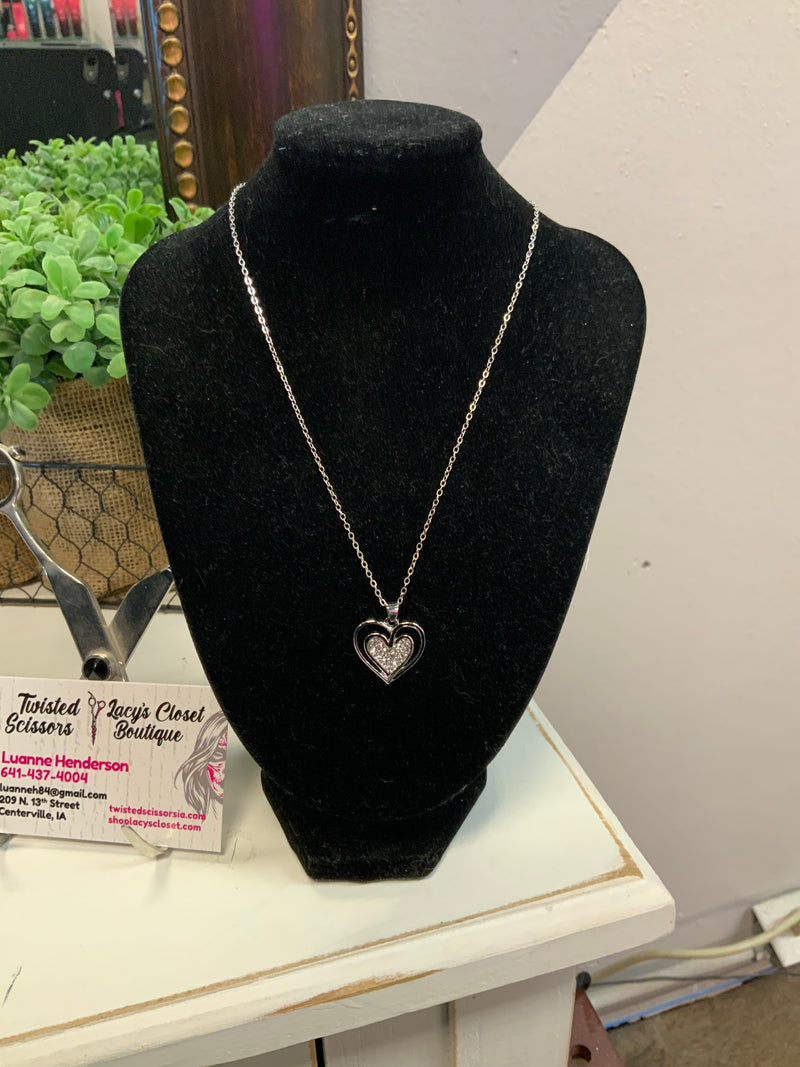 Layered Heart Necklace