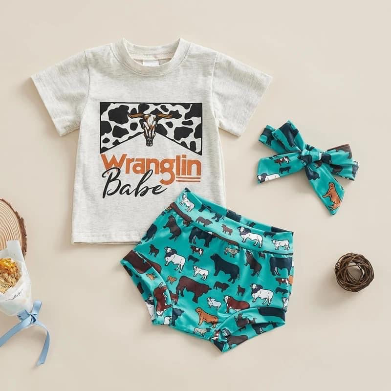 Wrangler Babe Infant 3 pc outfit