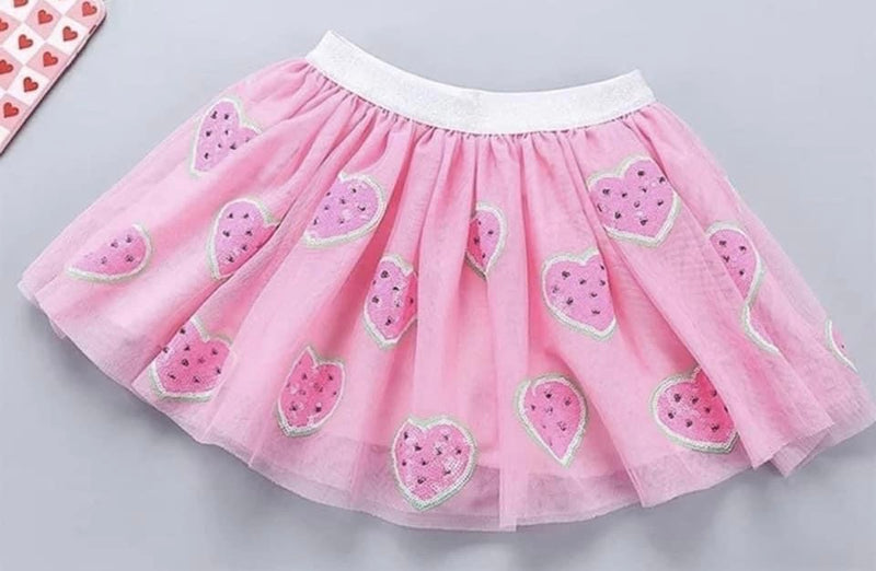 Tulle skirt - Pink Watermelon