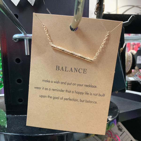 Balance Necklace