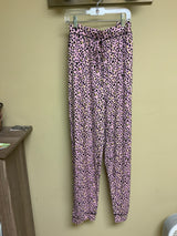 Pink Cheetah Print Pants