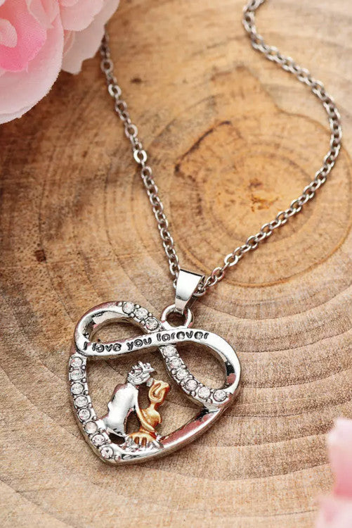 Silver Grandma/Granddaughter Pendant