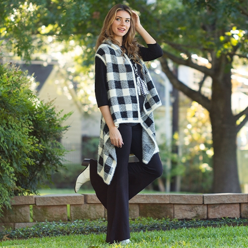 Buffalo Plaid Vest