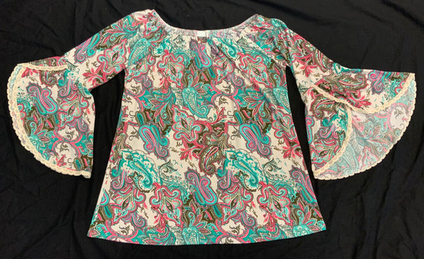 Paisley Boho Shirt