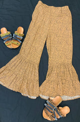 Leopard Boho Pants