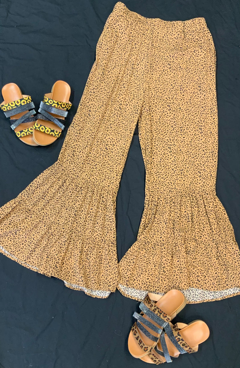 Leopard Boho Pants